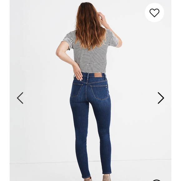 Tall 10” High-Rise Skinny Jeans: Insuluxe Denim - Picture 3 of 6